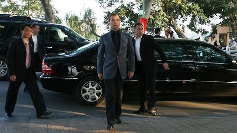 Пресс-релиз МИД СРВ о предстоящем визите Медведева во Вьетнам - ảnh 1