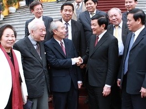 Усиление взаимодействия между президентом страны и ОФ Вьетнама - ảnh 1