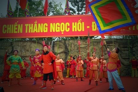 В Ханое состоялся праздник, посвященный 224-летию со дня победы Нгокхой-Донгда - ảnh 2
