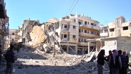 Наступление сирийских повстанцев в городе Хомс - ảnh 1