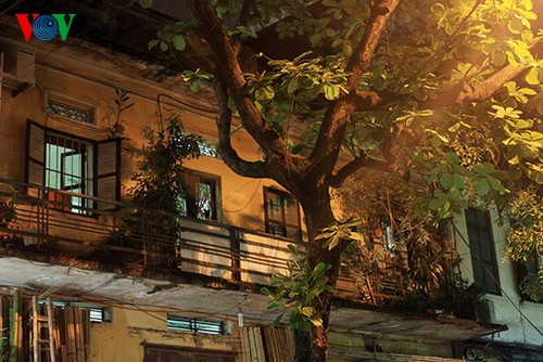Тихая ночь в старом городском квартале Ханоя - ảnh 12