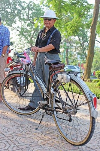 Увлечение старинными велосипедами и воспоминания о прошлом Ханоя - ảnh 2