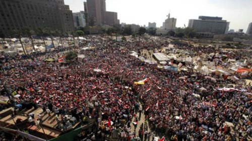 В Египте прошли демонстрации сторонников и противников Мухаммеда Мурси - ảnh 1