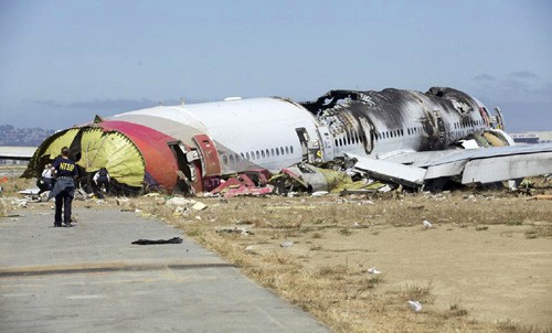 США провели расследование причин крушения самолета авиакомпании Аsiana - ảnh 1