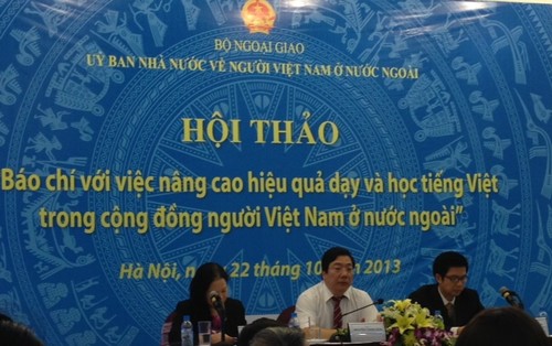 Повышение эффективности преподавания вьетнамского языка среди вьетнамской диаспоры за границей - ảnh 1