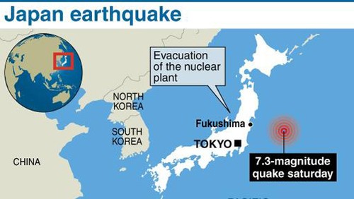 На северо-востоке Японии произошло мощное землетрясение - ảnh 1