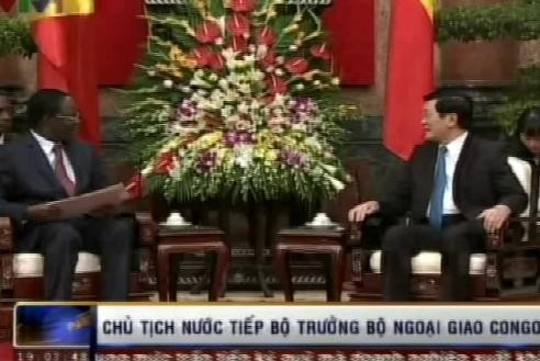 Президент Вьетнама Чыонг Тан Шанг принял министров Анголы и Конго - ảnh 2