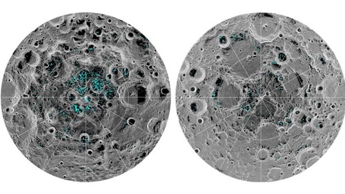 Ученые НАСА впервые обнаружили ледники на поверхности Луны  - ảnh 1