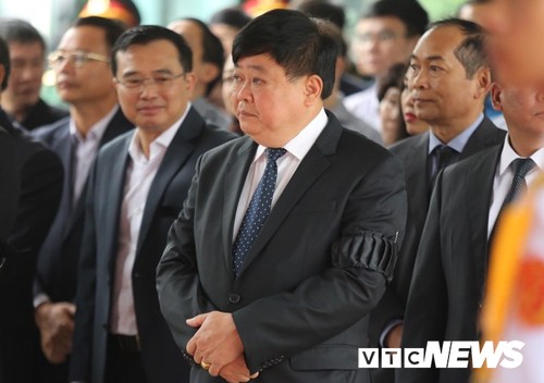Руководители Радио «Голос Вьетнама» приняли участие в церемонии прощания с бывшим президентом Ле Дык Анем - ảnh 1