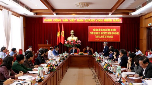 Вице-спикер вьетнамского парламента Тонг Тхи Фонг провела рабочую встречу с руководством провинции Даклак - ảnh 1