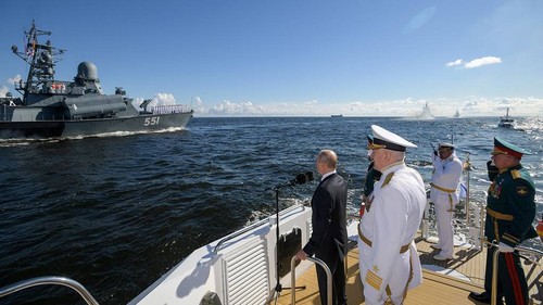 В России отметили День Военно-морского флота - ảnh 1