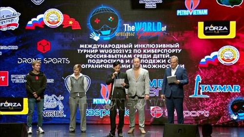 В Москве прошёл Международный инклюзивный турнир 2021 по киберспорту Россия – Вьетнам - ảnh 1