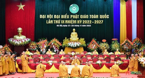 В Ханое закрылся 9-й конгресс буддистов Вьетнама - ảnh 1