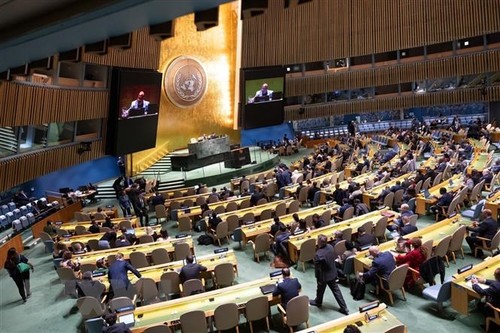 ГенАссамблея ООН приняла резолюцию, призывающую к немедленному прекращению огня между Израилем и ХАМАС - ảnh 1