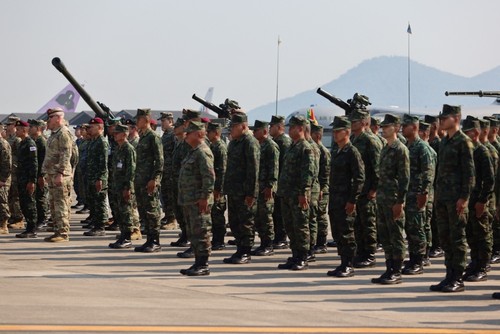 9000 солдат примут участие в военных учениях "Золотая кобра" 2024 в Таиланде - ảnh 1