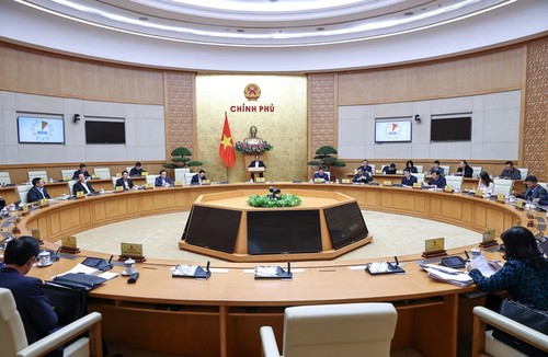 Премьер-министр Фам Минь Тинь председательствовал на январском правительственном заседании - ảnh 1