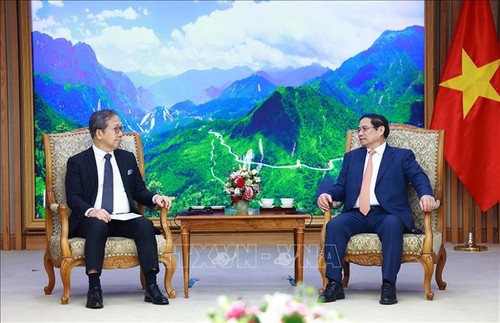 Премьер-министр Фам Минь Тинь принял Посла Японии во Вьетнаме Ямаду Такио - ảnh 1