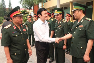 Chủ tịch nước Trương Tấn Sang thăm và làm việc tại tỉnh Điện Biên - ảnh 3