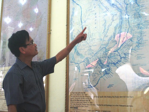 Thừa Thiên-Huế đặt bản đồ thể hiện chủ quyền Hoàng Sa và Trường Sa - ảnh 1
