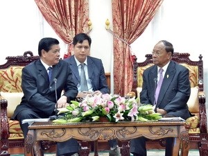 Đoàn đại biểu Ủy ban Kiểm tra Trung ương thăm, làm việc tại Campuchia - ảnh 1