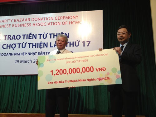 Hiệp hội doanh nghiệp Nhật Bản hỗ trợ bệnh nhân nghèo Việt Nam - ảnh 1