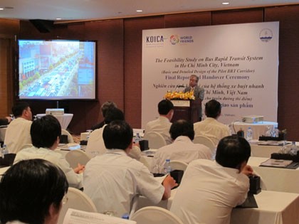 KOICA giúp thành phố Hồ Chí Minh khảo sát xây dựng hệ thống xe buýt nhanh  - ảnh 1