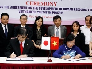 Kỷ Thỏa thuận về phát triển nguồn nhân lực cho thanh niên nghèo Việt Nam - ảnh 1