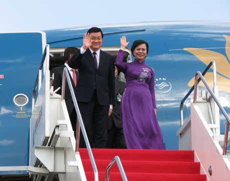 Chủ tịch nước Trương Tấn Sang ngày mai bắt đầu chuyến thăm cấp nhà nước Hungari và Đan Mạch - ảnh 1
