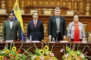 Nhóm nghị sĩ hữu nghị với Việt Nam ra mắt tại Quốc hội Venezuela  - ảnh 1