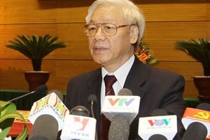 Tổng bí thư  Nguyễn Phú Trọng: Nội lực và niềm tin là động lực đưa đất nước vượt qua khó khăn - ảnh 1