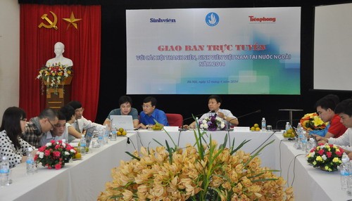 Trung ương Hội Sinh viên Việt Nam giao ban trực tuyến với du học sinh ở nước ngoài - ảnh 1