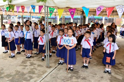 Trường Tiểu học Thống Nhất tại Savanakhet - Dạy tiếng Việt cho con em kiều bào - ảnh 3