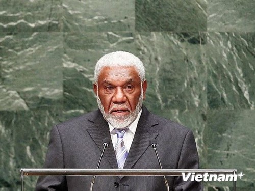 Thủ tướng Vanuatu thăm chính thức Việt Nam - ảnh 1