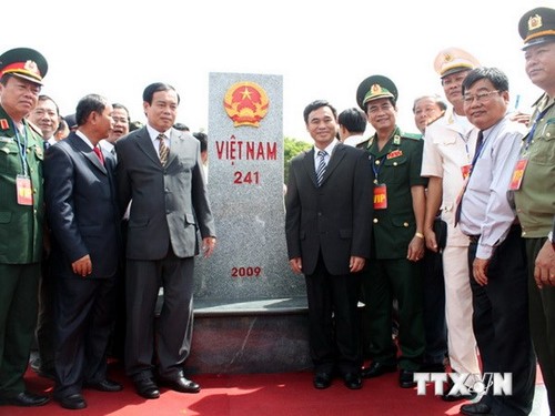 Tọa đàm về tuyên truyền phân giới, cắm mốc Việt Nam-Campuchia - ảnh 1