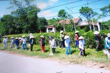 Phụ nữ tỉnh Quảng Trị tham gia xây dựng nông thôn mới - ảnh 1