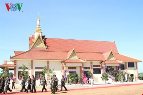 Campuchia khánh thành công trình Trường Công binh do Việt Nam tài trợ - ảnh 1