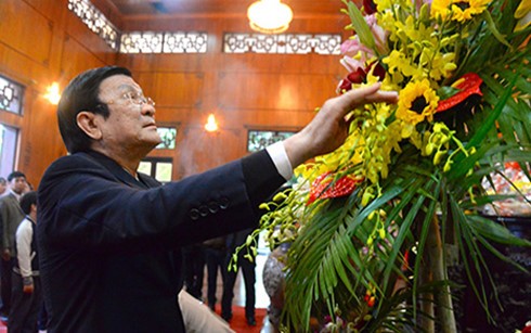 Chủ tịch nước thăm và chúc Tết tại Nghệ An - ảnh 1