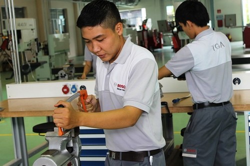 Tập đoàn Bosch của Đức nâng mức đầu tư lên hơn 1 triệu USD cho dạy nghề tại Việt Nam - ảnh 1