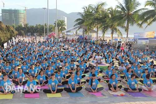 Đà Nẵng, Thành phố Hồ Chí Minh hưởng ứng Ngày quốc tế Yoga - ảnh 1
