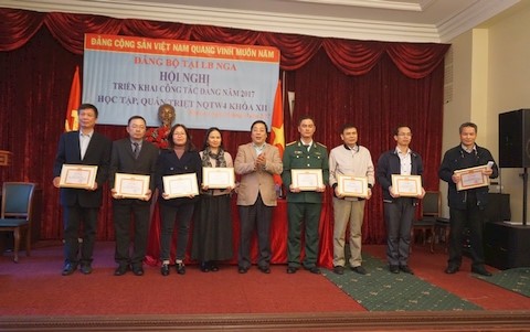 Đảng bộ Việt Nam tại LB Nga triển khai công tác năm 2017 - ảnh 2