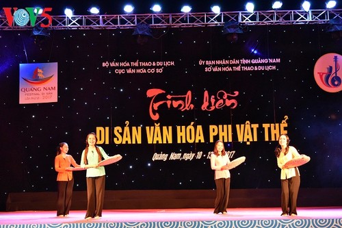 Khai mạc Liên hoan nghệ thuật văn hóa phi vật thể tại Quảng Nam - ảnh 2