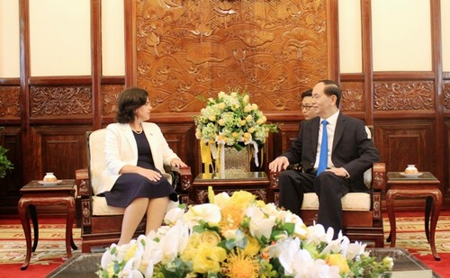 Chủ tịch nước Trần Đại Quang tiếp các Đại sứ trình quốc thư - ảnh 5