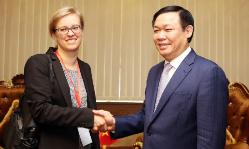 Phó Thủ tướng Vương Đình Huệ tiếp Tham tán phát triển Đại sứ quán Đức tại Việt Nam - ảnh 1