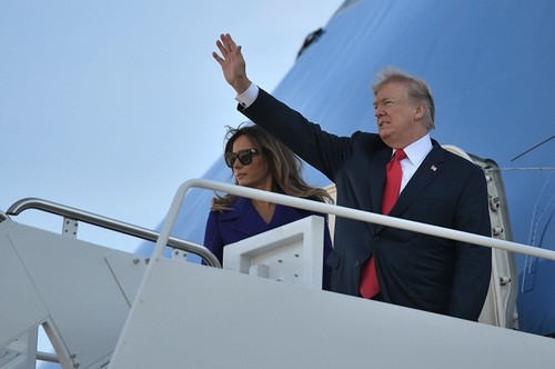 Tổng thống Mỹ Donald Trump bắt đầu công du châu Á - ảnh 1