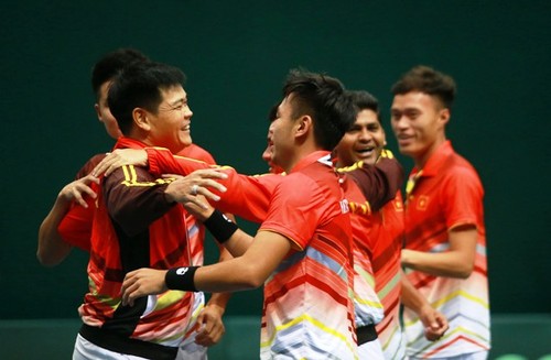 Đội tuyển quần vợt Việt Nam thăng hạng lên nhóm 2 Davis cup khu vực châu Á - Thái Bình Dương - ảnh 1