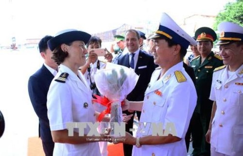 Tàu Hải quân Pháp thăm hữu nghị Thành phố Hồ Chí Minh - ảnh 1