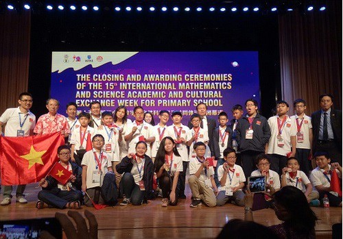 Đội tuyển Việt Nam đạt thành tích xuất sắc tại Olympic Toán và Khoa học quốc tế IMSO 2018 - ảnh 1
