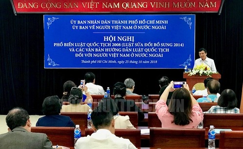 Thành phố Hồ Chí Minh hỗ trợ tối đa cho kiều bào các vấn đề liên quan đến quốc tịch - ảnh 1