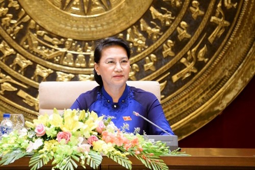 Chủ tịch Quốc hội Nguyễn Thị Kim Ngân tiếp xã giao các Trưởng đoàn tham dự Hội nghị AMMW - ảnh 2