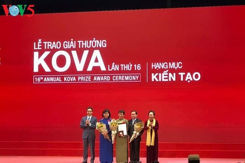 Trao giải thưởng Kova 2018 cho 3 công trình khoa học ứng dụng - ảnh 1